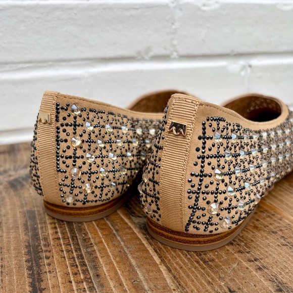 BIRDIES Goldfinch Pointed Toe Flat in Quartz Crystal Suede, SZ 8 BRAND NEW! - Picture 6 of 10